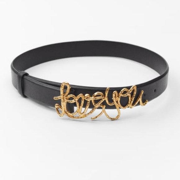 Zara Love Belt NWT - Picture 3 of 9